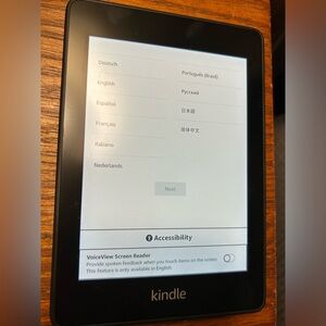 Kindle Paperwhite – (previous generation - 2018 release) Waterproof